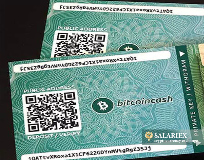 کیف پول کاغذی Paper Wallet کیف پول کاغذی Paper Wallet